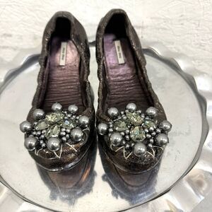 Miu Miu Luxury Ballerina Shoes
